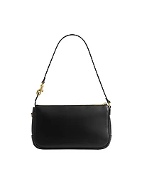 Coach Plaza Small Leather Shoulder Bag