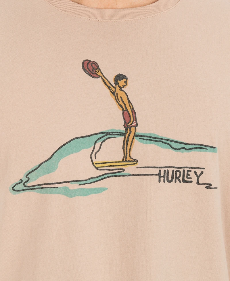 Hurley Men's Regular-Fit Crewneck T-Shirt