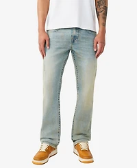 True Religion Men's Ricky Single Needle Straight Jeans