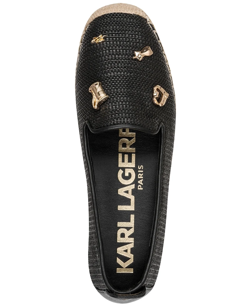Karl Lagerfeld Paris Women's Michaela Atelier Espadrilles Flats