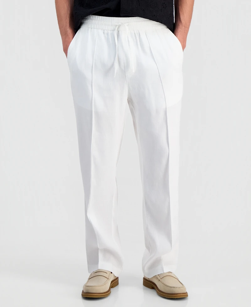 Hugo by Boss Men's Cino Linen Trousers