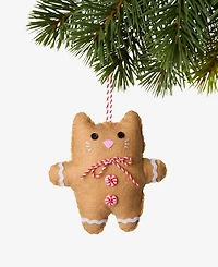 Holiday Lane Pets Felt Cat Ornament, Macy's Exclusive