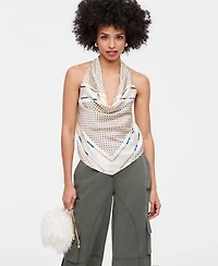 Women's Scarf Halter Top, Macy's Exclusive- Molly Rogers Capsule Collection