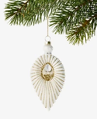 Holiday Lane Blessed Embellished Shell Ornament, Macy's Exclusive
