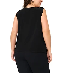 Msk Plus Embellished Blouse