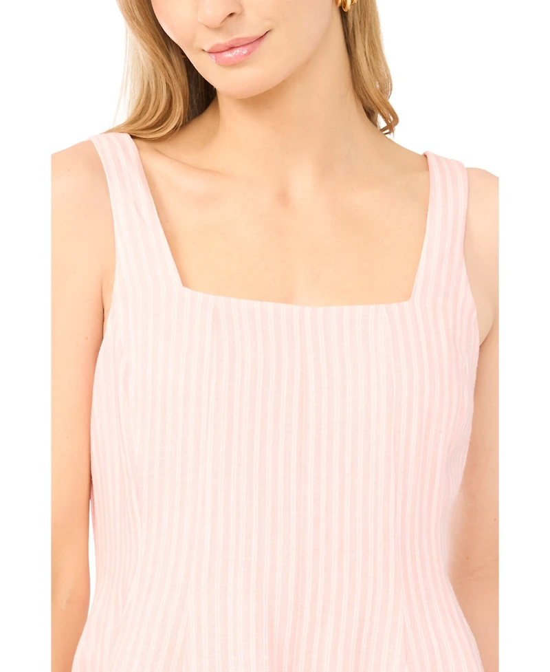 CeCe Women's Sleeveless Back Smocked Short Dress