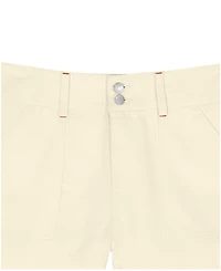 Tommy Hilfiger Girls' 7-16 Patch Pocket Twill Shorts