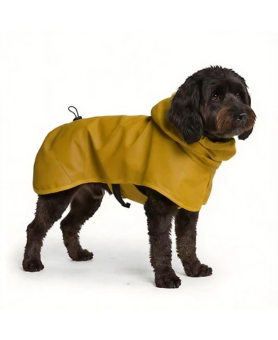 Aronkl Dog Raincoat - Waterproof, Windproof, Reflective, Breathable, Coverage