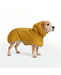 Aronkl Dog Raincoat - Waterproof, Windproof, Reflective, Breathable, Coverage