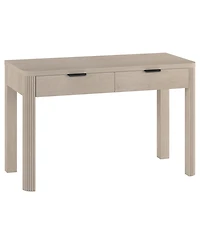 Hudson & Canal Lonsdale 48'' Wide Rectangular Fluted Desk