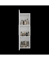 Fm Furniture Nottingham Medicine Cabinet, Three Interior Shelves