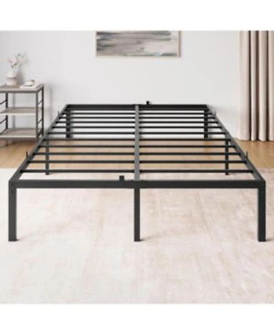 Gaomon 14 Inch Bed Frame With Under Bed Storage Heavy Duty Mattress Foundation Easy Assembly No Box Spring Needed Platform Bed For Bedroom