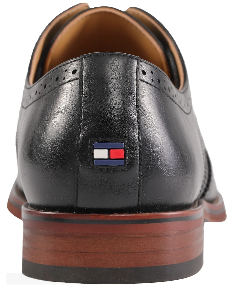Tommy Hilfiger Men's Buford Lace Up Wingtip Oxford