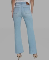 Karl Lagerfeld Paris Petite Mid-Rise Jeans