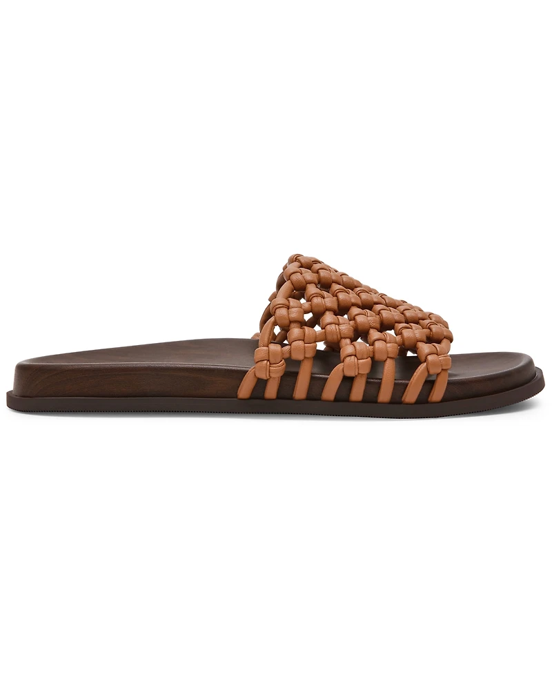 Dv Dolce Vita Women's Galossa Woven Slide Flat Sandals