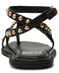 Dv Dolce Vita Women's Olynn Studded Thong Flat Sandals