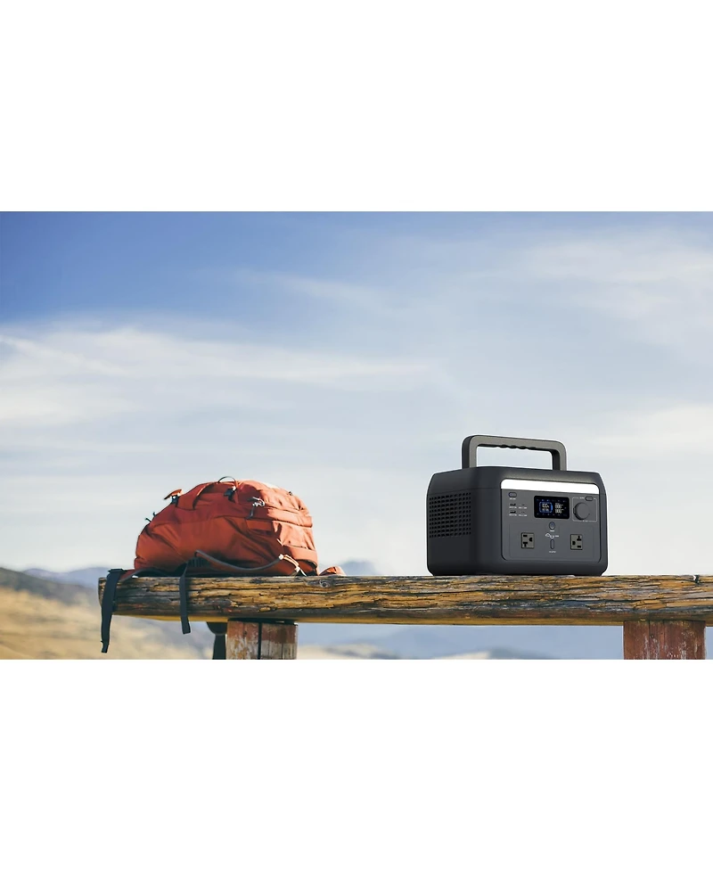 Mondawe 614Wh-1000W Portable Power Station with Bidirectional Fast Ac Charging