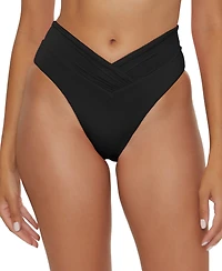 Becca Women's Color Code Carolina French Cut Hipster Swim Bottoms