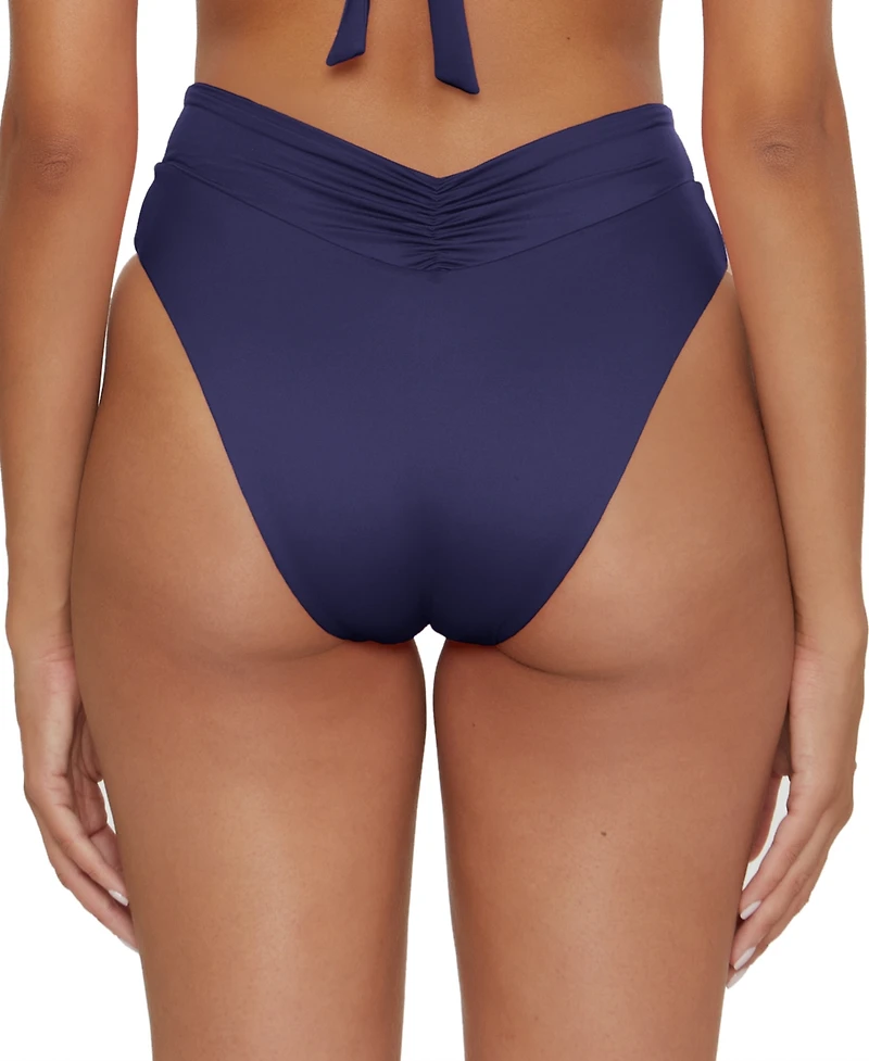 Becca Women's Color Code Carolina French Cut Hipster Swim Bottoms