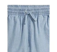 Polo Ralph Lauren Boys' 2-7 Big-Fit Cotton Chambray Shorts