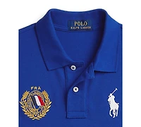 Polo Ralph Lauren Boys' 8-20 France Cotton Mesh Shirt
