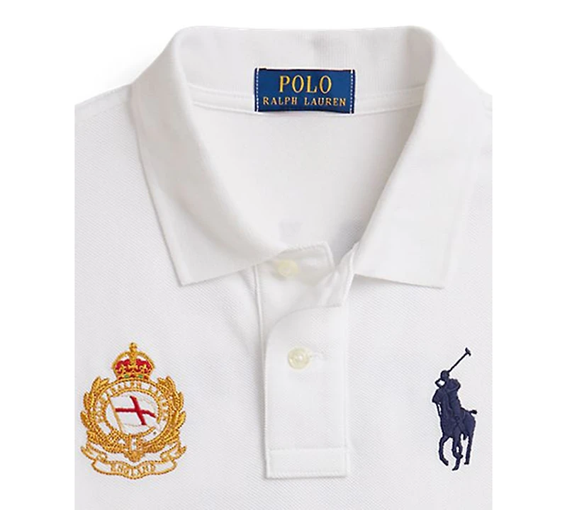 Polo Ralph Lauren Boys' 8-20 England Cotton Mesh Shirt