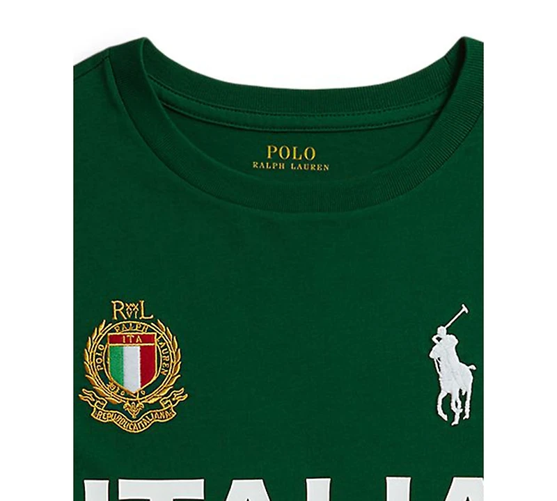 Polo Ralph Lauren Boys' 8-20 Italy Cotton Jersey T-Shirt