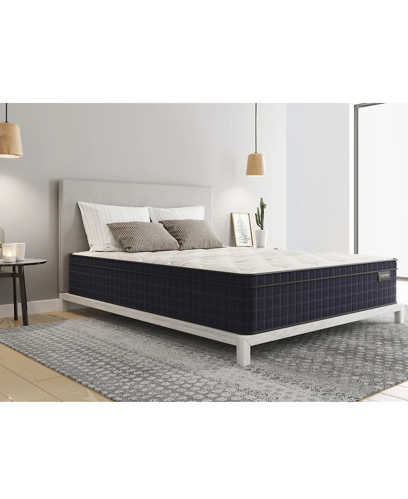 Diamond Mattress Nina 12.5" Hybrid Copper Medium Pillow Top Mattress, California King