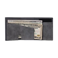 Conceal Plus Men's Card Block Wallet Rfid Blocking Credit Holder Pu Leather
