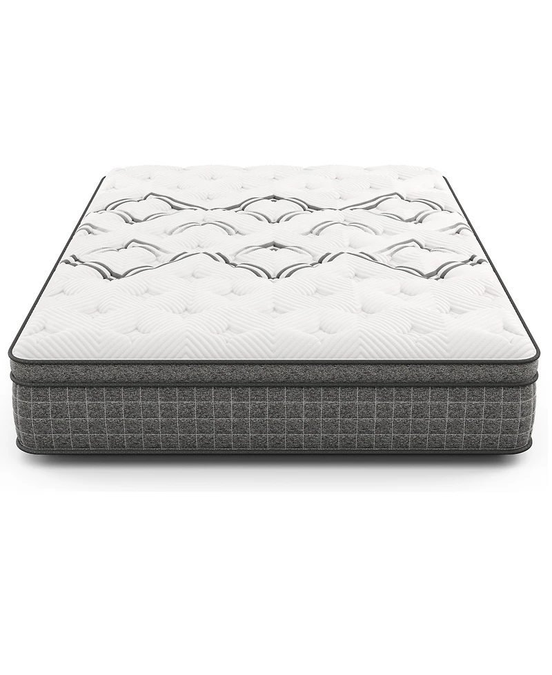 Diamond Mattress Soto 12.5" Hybrid Medium Pillow Top Mattress, California King