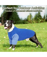Aronkl 2 Pack Breathable Cotton Spandex Dog T-shirts for Year-Round Comfort