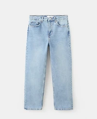Mango Women's Mid-Rise Straight Jeans