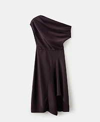 Mango Women's Asymmetrical Flared Dress