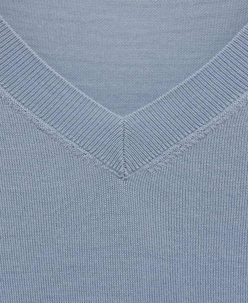 Mango Women's Wool Short-Sleeved Sweater