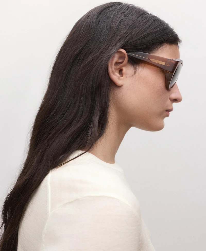 Mango Women's Wool Round-Neck Sweater