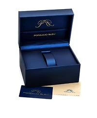 Porsamo Bleu Men's Arthur Genuine Leather Band Watch 1093AARL