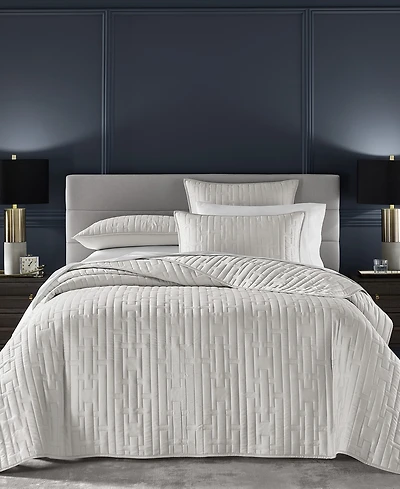 Hotel Collection Chain Links Coverlet Set, Full/Queen, Exclusively at Macy's
