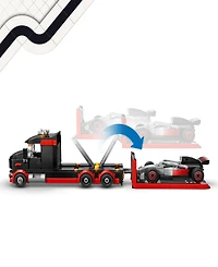 Lego City Formula 1 Truck and Audi F1 Race Car Building Set, 60493