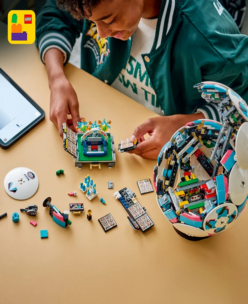 Lego Editions Soccer Ball Kids Building Toy 43019, 1498 Pieces