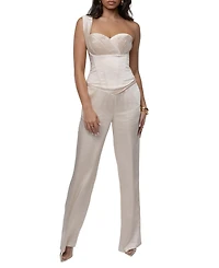 Jluxlabel Women's Love Song Satin Top