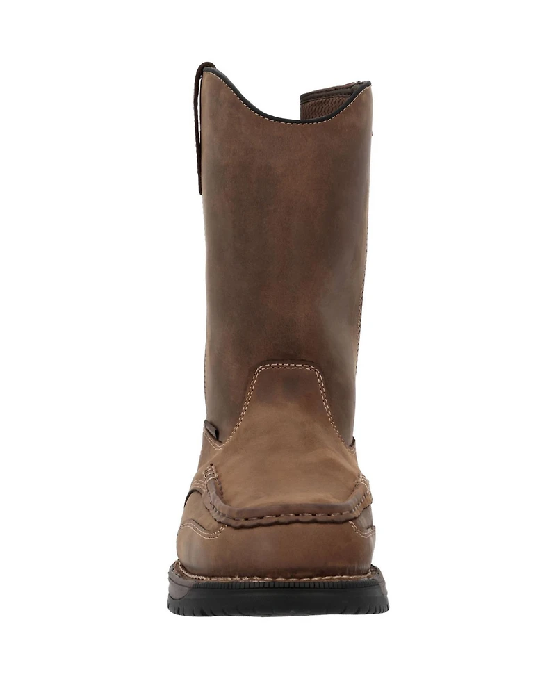 Georgia Boot Men's Athens 360 11" Pull-On Waterproof Moc-Toe Work Boot