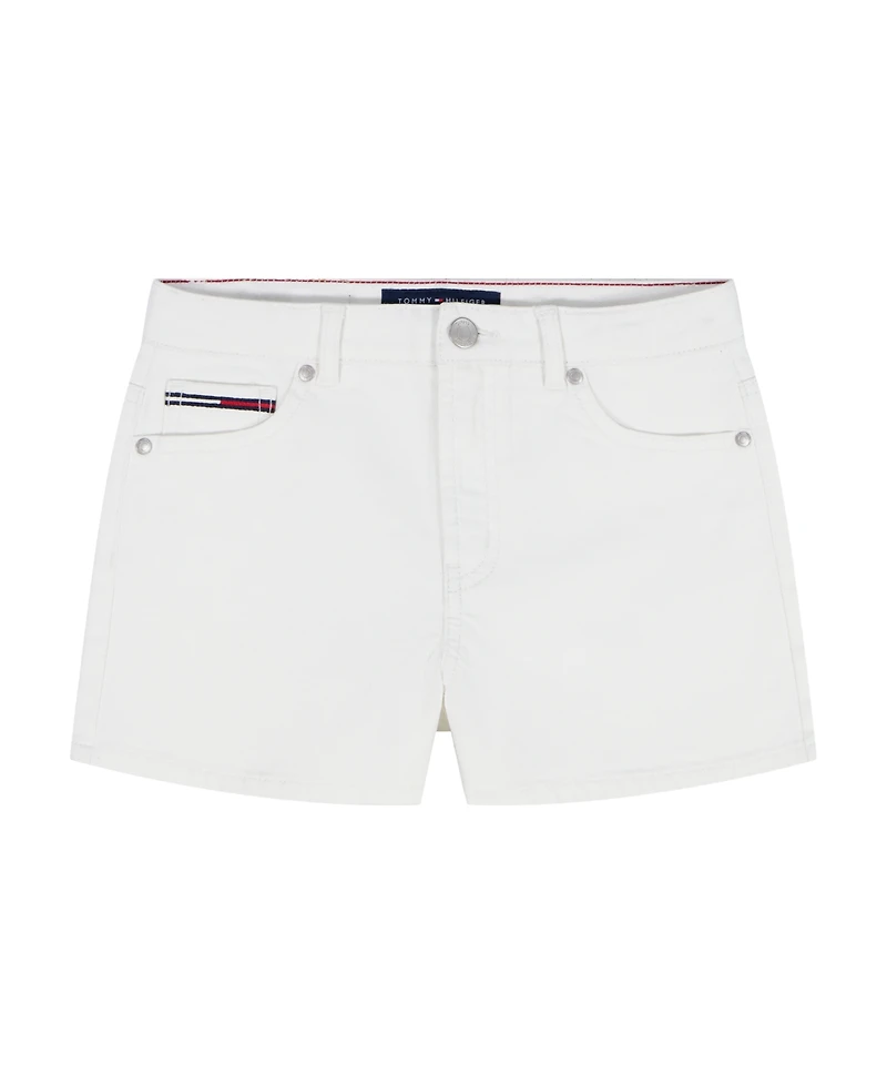 Tommy Hilfiger Girls' 7-16 Straight Fit Denim Shorts