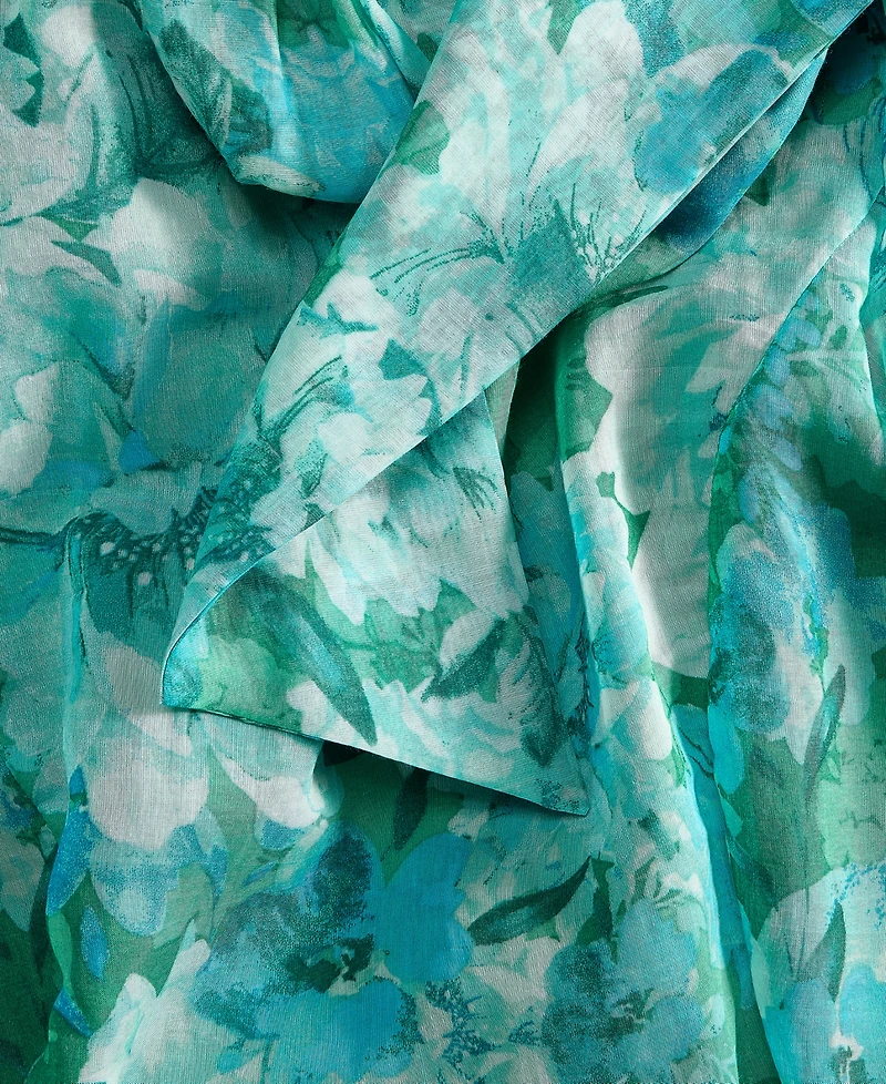 Tahari Asl Women's Tie-Neck Puffed-Shoulder Dress