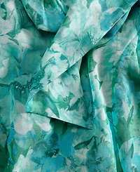 Tahari Asl Women's Tie-Neck Puffed-Shoulder Dress