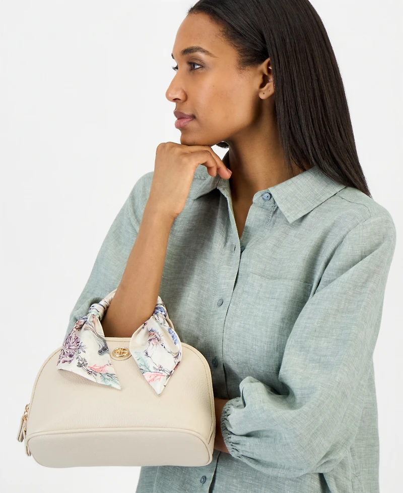 Giani Bernini Scarf Handle Dome Satchel, Macy's Exclusive