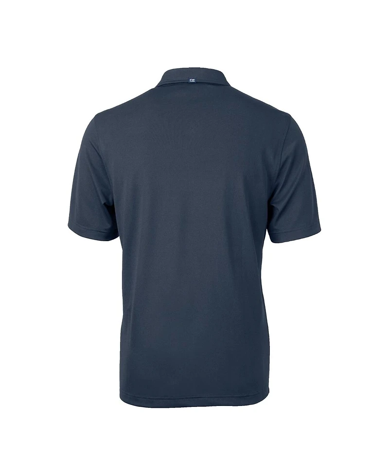 Cutter & Buck Men's Navy Midshipmen Virtue Eco Pique Polo Shirt