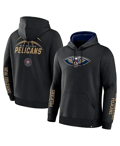 Fanatics Men's Black New Orleans Pelicans Legacy Guard Pullover Hoodie