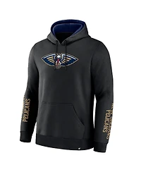 Fanatics Men's Black New Orleans Pelicans Legacy Guard Pullover Hoodie