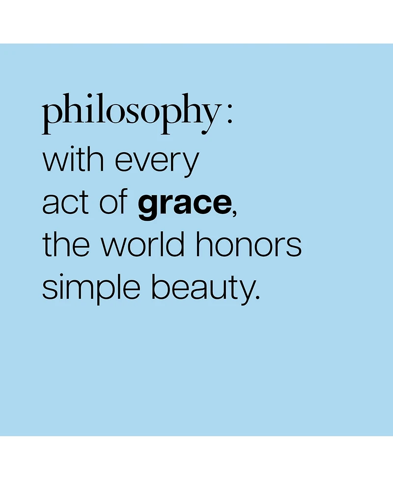 philosophy Pure Grace spray fragrance eau de toilette, 4-oz.