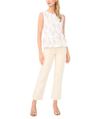 Vince Camuto Women's Peplum Sleeveless Blouse